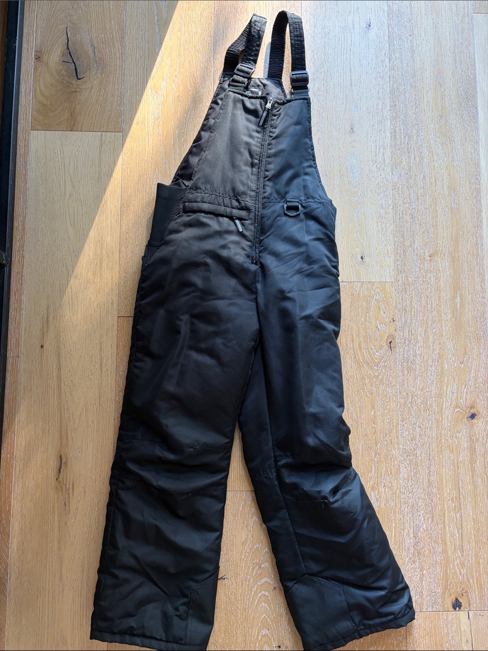 Arctic Quest Kids/Youth-MED (8/10) Insulated Bib Snow Pants black